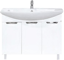 Misty Мебель для ванной Лаванда 105 прямая – фотография-3