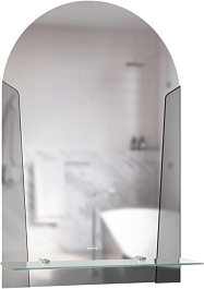 Mixline Зеркало Комфорт Эхо 39 с полкой – фотография-1
