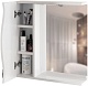 Mixline Зеркало-шкаф Лима 65 L белый с подсветкой – картинка-8