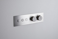 Allen Brau Смеситель для душа Liberty 5.33003-BN (с внутренней частью, 3 выхода) никель браш – фотография-5