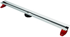 BERGES Wasserhaus Душевой лоток Super Slim 800 091054 хром глянец – фотография-4