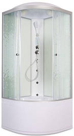 DTO Душевая кабина L910 с гидромассажем и электрикой – фотография-1