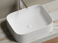 Ceramicanova Мебельная раковина Element 50 CN6052 белая – фотография-7