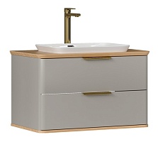 Equil Тумба с раковиной Desert 80 подвесная амарок