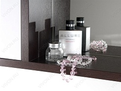 Водолей Мебель для ванной "Габи 120" белый/венге – фотография-5