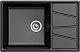 Granfest Мойка кухонная GF-V780L черный – фотография-5