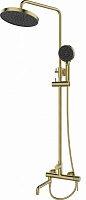 Esbano Система душевая Celine (DS-SG) 115/175 брашированное золото