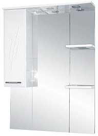 Misty Зеркальный шкаф Флори 75 L – фотография-1