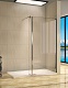 WeltWasser Душевая перегородка WW400 Walk-In 60G+30G – фотография-8