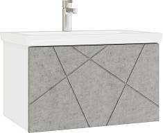 Vigo Тумба под раковину Geometry 700-0-1 подвесная бетон
