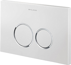 Milacio Клавиша смыва Standart MCU.201 белая/хром – фотография-3