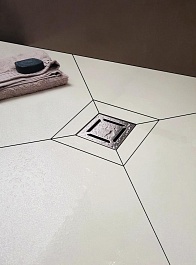 BERGES Wasserhaus Душевой трап Platz Norma 100 090058 хром матовый – фотография-3