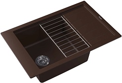 Florentina Мойка кухонная Липси 780 Р брауни – фотография-2