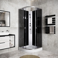 Niagara Душевая кабина Eco E90/13/TN/BK – фотография-3