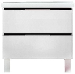 De Aqua Мебель для ванной Ариетта 90, зеркало-шкаф Алюминиум – фотография-15