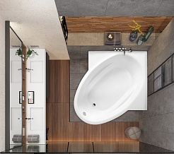 Vagnerplast Акриловая ванна BAHAMA 110 – фотография-2