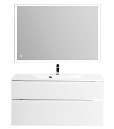 BelBagno Мебель для ванной Marino-H60 100 Bianco Lucido – фотография-1