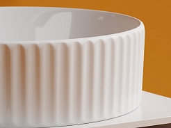 Ceramicanova Мебельная раковина Element 36 CN6057 белая – фотография-4