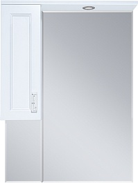 Misty Зеркальный шкаф Дива 65 L белый – фотография-1