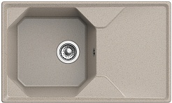 Granfest Мойка кухонная GF-U-840L песочный – фотография-2