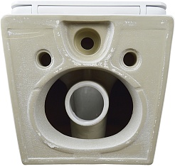 Azario Унитаз подвесной Trevi AZ-0093UQ3 безободковый белый – фотография-11