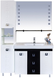 Misty Пенал для ванной Эллада 35 L с б/к – фотография-4