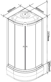Parly Душевая кабина ETM92P – фотография-2