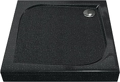 Good Door  Поддон для душа Квадро 100x100 антрацит