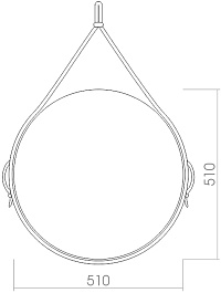 Mixline Зеркало Шарм Капитан 51 – фотография-2