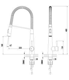 Lemark Смеситель "Soul LM6002C" для кухонной мойки – фотография-2