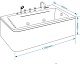 Grossman Акриловая ванна GR-17095L 170x95 с гидромассажем – картинка-14