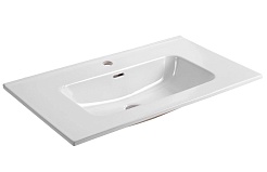 Aquatek Тумба с раковиной Вега 60 подвесная белый мат – фотография-6