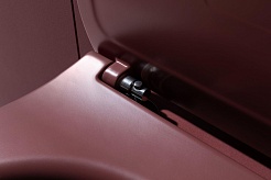 Allen Brau Чаша подвесного унитаза Fantasy 4.11004.BD бордо – фотография-16