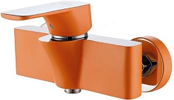 D&K Смеситель "Berlin Kunste DA1433113" оранжевый для душа – фотография-1