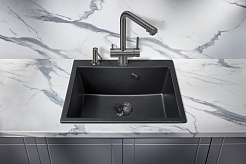 Milacio Смеситель для кухни Ultra MCU.558.GM вороненая сталь – фотография-5