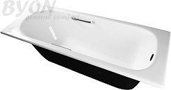 Byon Чугунная ванна BYON 13 150 см с ручками – фотография-2