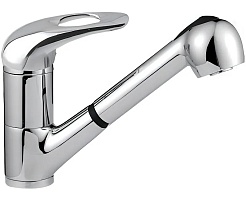 Frap Смеситель для кухни H02 F6002-B хром – фотография-1