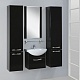 Акватон Мебель для ванной "Ария 50" черная – картинка-14