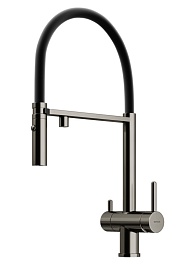 Sancos Смеситель для кухни Imola SC4010GG вороненая сталь – фотография-1