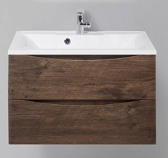 BelBagno Тумба для умывальника MARINO 800 Rovere Moro – фотография-1