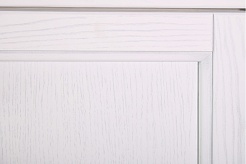 ASB-Woodline Тумба с раковиной Модерн 85 белый, (патина серебро) – фотография-8