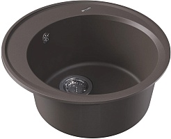 Florentina Мойка кухонная Лацио 510 серый шелк – фотография-2