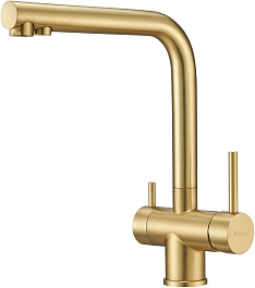 Milacio Смеситель для кухни Ultra MCU.558.GD золото – фотография-2