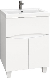 Onika Мебель для ванной Стрим 60.12 белая – фотография-5