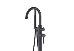 Aquatek Душевая система Европа AQ1345MB матовый черный – фотография-2