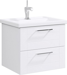 Aqwella Мебель для ванной Манчестер 60 подвесная, зеркало-шкаф – фотография-2