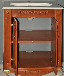 Атолл Тумба с раковиной "Верона 65 К" скуро – фотография-6