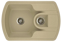 Florentina Мойка гранитная Нире 760 К бежевый – фотография-1