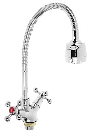 Frap Смеситель для кухни H19 F4319 хром – фотография-1