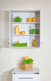 Бриклаер Шкаф навесной Чили 62 светлая лиственница – фотография-3